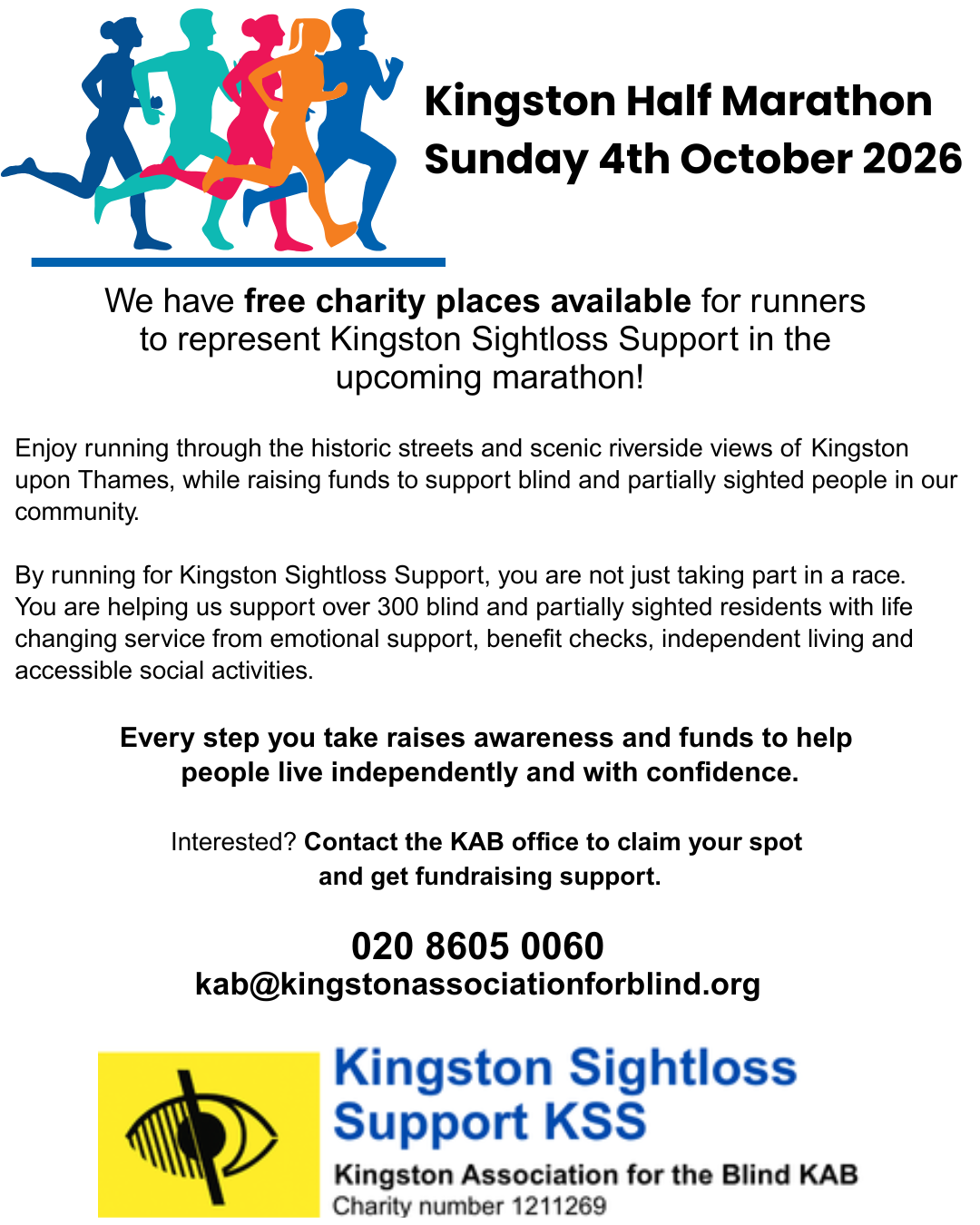 Kingston Half Marathon 2026